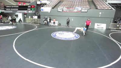 94 lbs Semis - Reza Khademi, Daniel Cormier Wrestling Club vs Erick Estrada, Imperial Valley Panthers Wrestling