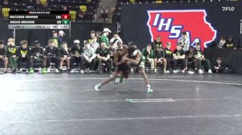 113 lbs Consolation Wb - Amjad Ibrahim, Iowa City, West vs Success Dehkee, Linn-Mar