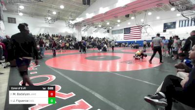 131 lbs Consi Of 8 #1 - Monte Badalyan, James Madison-PSAL vs James Figueroa, Eagle Academy Bronx-PSAL