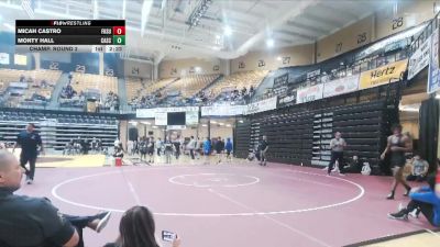 157 lbs Champ. Round 2 - Micah Castro, Fort Hays State vs Monty Hall, Carl Albert State