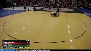 132 lbs Champ. Round 1 - Zach Tracy, Scott West vs Jaden Ganter, Oconto Fall