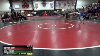 150 lbs Round 1 - Conner Horn, Fort Madison JV vs Joel Hacker, Benton Community