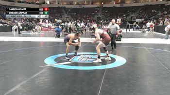 4A 175 lbs Semifinal - Damion Gomez, Belen vs Chance Aspaas, Kirtland Central