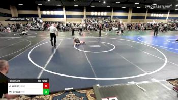 70 lbs Consi Of 4 - Jaycob Wiese, Hemet WC vs Wyatt Browe, Mat Demon WC