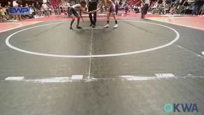 100 lbs Quarterfinal - Liam Crary, Bristow Wrestling vs Tristan Culton, Pitbull Wrestling Academy