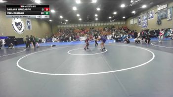 145 lbs Cons. Round 3 - Itzel Castillo, Ridgeview vs Dallana Margarito, Santa Ynez