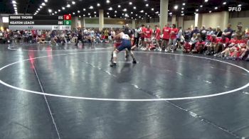 157 lbs Round 3 (6 Team) - Reese Thorn, OTC vs Keaton Leach, Spartan WC