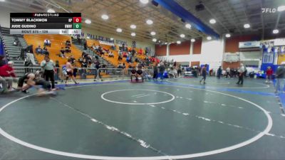 126 lbs Cons. Round 4 - Tommy Blackmon, Newbury Park vs Jude Gudino, Downey