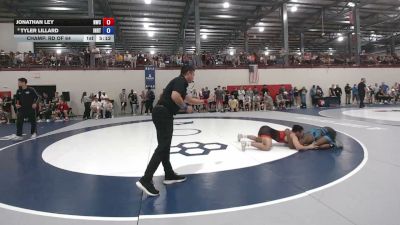 79 kg Champ. Rd Of 64 - Jonathan Ley, Navy Wrestling Club vs Tyler Lillard, Indiana RTC