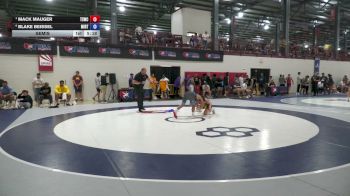 57 kg Semis - Mack Mauger, Tiger Style Wrestling Club vs Blake Beissel, Minnesota - RTC