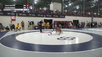57 kg Semis - Mack Mauger, Tiger Style Wrestling Club vs Blake Beissel, Minnesota - RTC