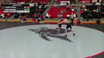 125 lbs Cons. Semi - Kaiden Powell, University Of Central Missouri vs Aden Sanders, Central Oklahoma