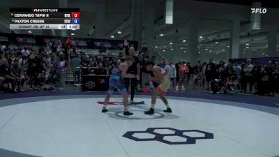 60 kg Champ. Rd Of 16 - Cervando Tapia II, Beat The Streets - Los Angeles vs Paxton Creese, Storm/Nyac