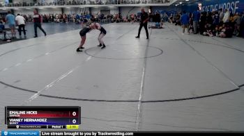 103 lbs Semifinal - Emaline Hicks, Simpson vs Vianey Hernandez, Quincy