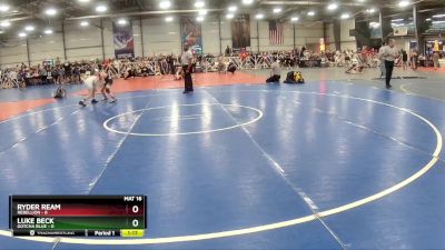 80 lbs Rd# 7- 10:45am Saturday Final Pool - Luke Beck, Gotcha Blue vs Ryder Ream, Rebellion