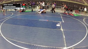 118 lbs 5th Place Match - Boedy Dawson, Altamont Longhorns vs Jackson Gardner, Sanderson Wrestling Academy