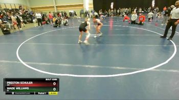 120 lbs Cons. Round 2 - Preston Schuler, OH vs Wade Williams, ID