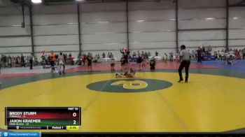 64 lbs Round 1 - Jaxon Kraemer, Iowa Black vs Brody Sturm, PINnacle