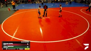 88 lbs Quarterfinal - Edgar Kopel, Bold vs Cole Berhow, Brainerd