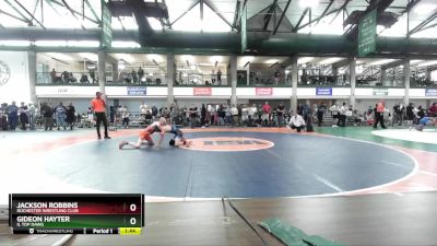 107-117 lbs Champ. Round 1 - Gideon Hayter, IL Top Dawg vs Jackson Robbins, Rochester Wrestling Club