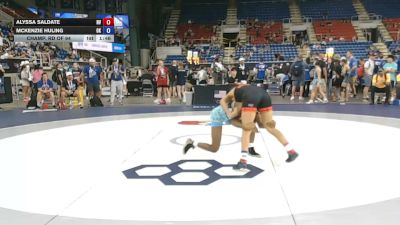 105 lbs Champ. Rd Of 64 - Alyssa Saldate, Nevada vs Mckenzie Huling, Oklahoma