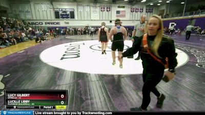 235 lbs Cons. Round 4 - Lucille Libby, Flathead (Kalispell) vs Lucy Gilbert, Othello