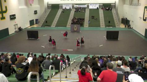 Don Antonio Lugo HS "Chino CA" at 2025 WGI Guard Manhattan Beach Regional