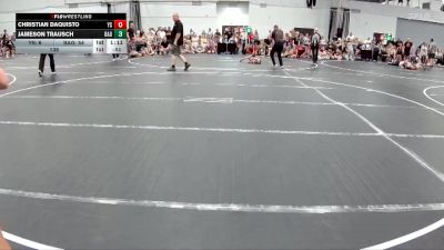 52 lbs Semis (4 Team) - Christian DaQuisto, Yale Street vs Jameson Trausch, Broad Axe Green