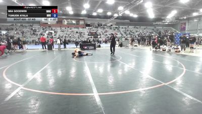 57 kg Cons. Sub-rd Of 16 - Mia Goodwin, Iowa Womens Wrestling Club vs Yunuen Ayala, Mac Wrestling Club
