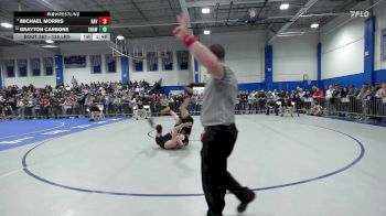 126 lbs Consolation - Michael Morris, Haverhill vs Brayton Carbone, Shawsheen