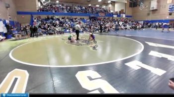 105lbs Champ. Round 3 - Kamryn Mason, Lake Stevens (Girls) vs Elisabeth `Libby` Norton, Shorewood (Girls)