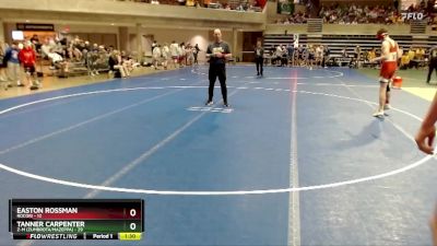 160 lbs Semis (4 Team) - Easton Rossman, Rocori vs Tanner Carpenter, Z-M (Zumbrota/Mazeppa)