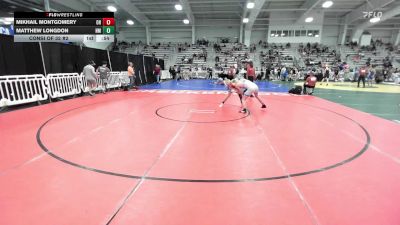 126 lbs Consi Of 32 #2 - Mikhail Montgomery, OH vs Matthew Longdon, NM