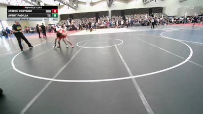 120-H2 lbs Final - Joseph Cartaino, Rhino Wrestling vs Avery Padilla, The Dungeon Wc