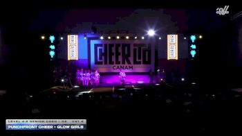PunchFront Cheer - Glow Girls [2026 L4.2 Senior Coed - D2 Day 2] 2026 CANAM Grand Nationals