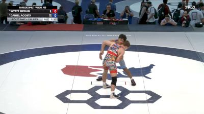 157 lbs Semis - Wyatt Medlin, Illinois vs Daniel Acosta, Texas