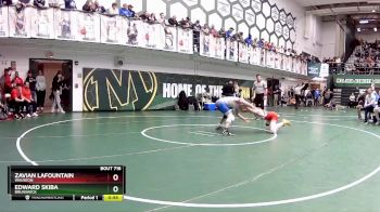 126 lbs Cons. Round 6 - Edward Skiba, Brunswick vs Zavian LaFountain, Wauseon