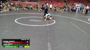 60 lbs Round 5 - Hank Busch, CP Wrestling vs Kynlie Tackett, CP Wrestling