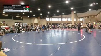 113 lbs Round 3 (6 Team) - Benjamin Mitts, Black Creek WC vs Myles Bailey, Tough House WC