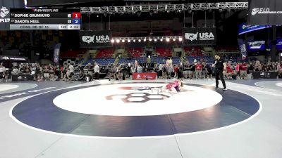 145 lbs Cons. Rd Of 16 - Sophie Grunhuvd, ME vs Dakota Hull, CO