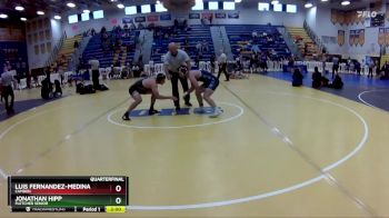 157 Gold Quarterfinal - Jonathan Hipp, Fletcher Senior vs Luis Fernandez-Medina, Camden