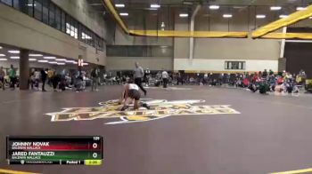 125 lbs Cons. Semi - Jared Fantauzzi, Baldwin Wallace vs Johnny Novak, Baldwin Wallace