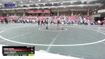 58 lbs Quarterfinal - Isaiah Pracht, The Best Wrestler vs Noah Estes, Greater Heights Wrestling