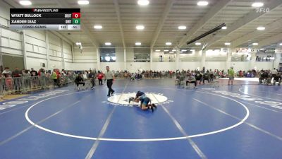 68 lbs Consolation - Wyatt Bullock, Southside WC vs Xander Diaz, Dirty Den WC