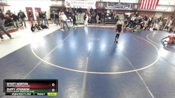 110 lbs Cons. Round 2 - Duffy Atkinson, South Summit Wrestling Club vs Wyatt Norton, Wasatch Wrestling Club