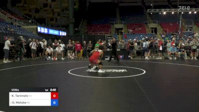 120 lbs Semis - Kody Tanimoto, TX vs Davis Motyka, PA