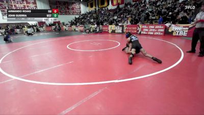 113 lbs Champ. Round 2 - Armando Rojas, Paramount vs John Guerra, Western