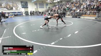 120 lbs Champ. Round 3 - Noah Vera, Mayfair vs Andrew Gomez, Porterville