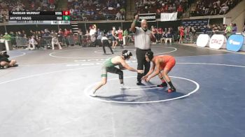 D 2 132 lbs Champ. Round 2 - Rasean Murray, New Orleans Military & Maritime vs Jayvee Hagg, Prairieville