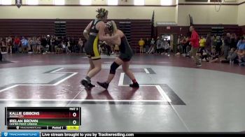 140F 1st Place Match - Irelan Brown, Center Point-Urbana vs Kallie Gibbons, Mason City